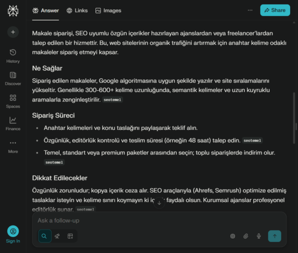 admin-ajax yapay zeka seo
